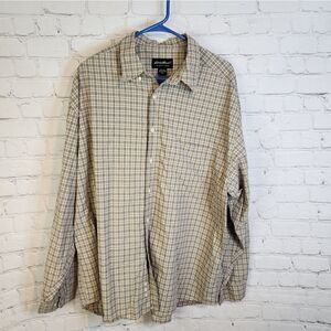 Men's Eddie Bauer longsleeve button-down shirt, size XL
